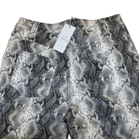 Anthropologie Current Air Lela Snakeskin Print Straight Size XS (29/31) - Picture 7 of 10